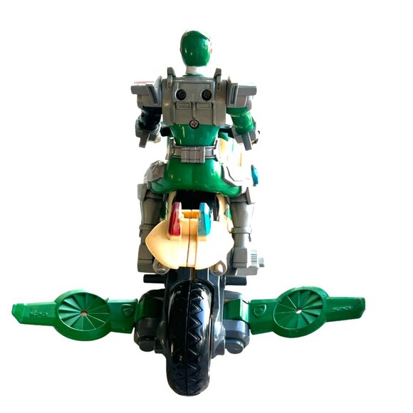 POWER RANGERS SPD Space Patrol Delta Red & Green Ranger Patrol Cycle - Picture 2 of 5